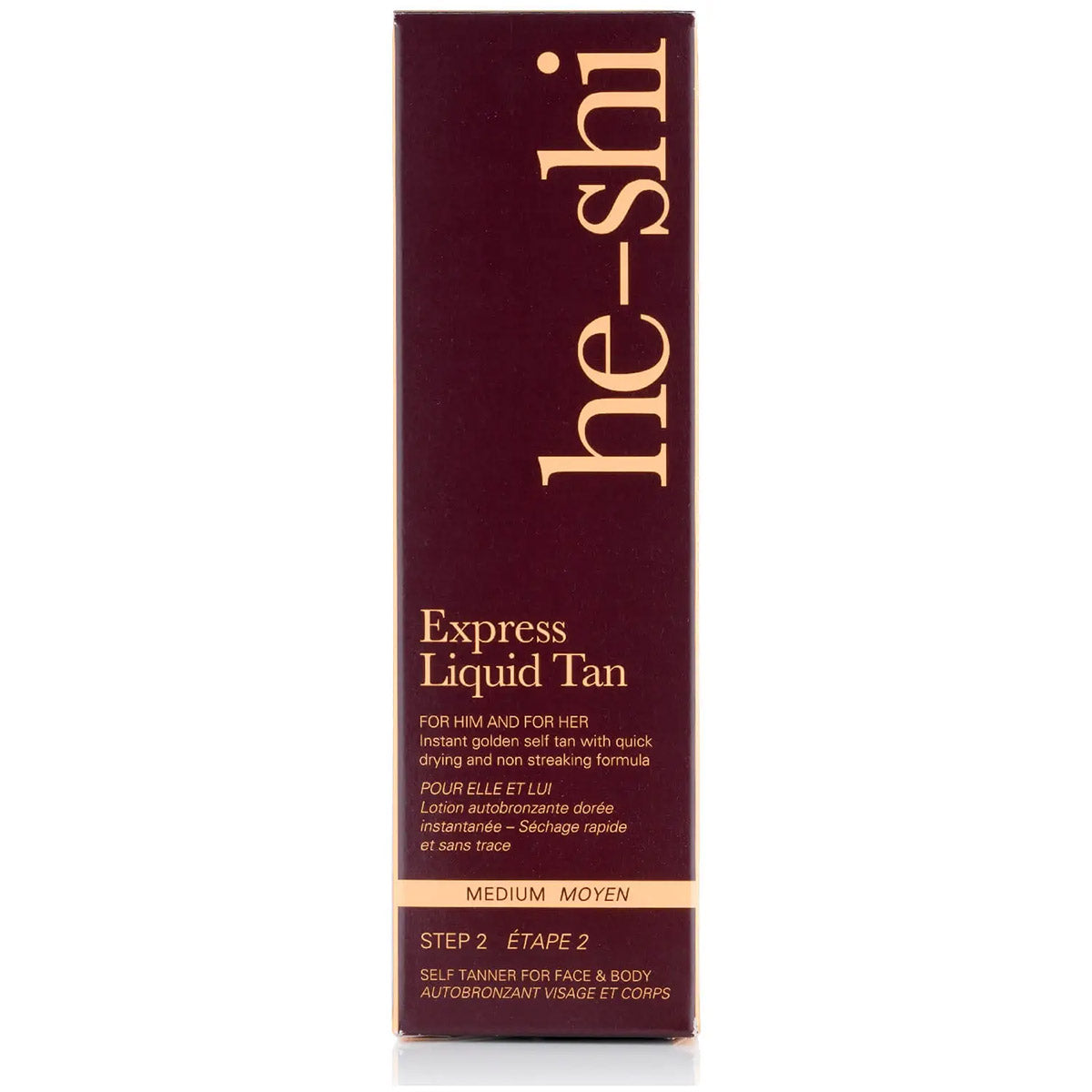 He Shi tan - express liquid tan - Touch of an Angel wellness and beauty